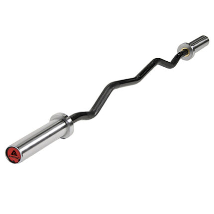 47" EZ Curl Bar / Hard Chrome Sleeve / Oxide Grip OBP47HB