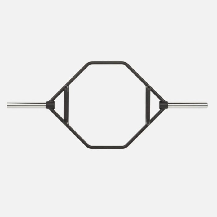 Black & Chrome 2" Olympic Trap Bar