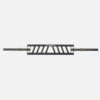 Angled Grip Olympic Swiss Bar - Black