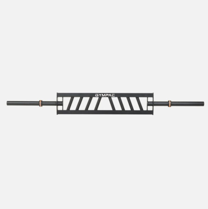 Angled Grip Olympic Swiss Bar - Black