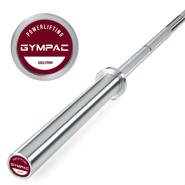 GPHH20 Men's Powerlifting Barbells Hard Chrome Sleeves + Cerakote Shaft,1500LB Max Loading