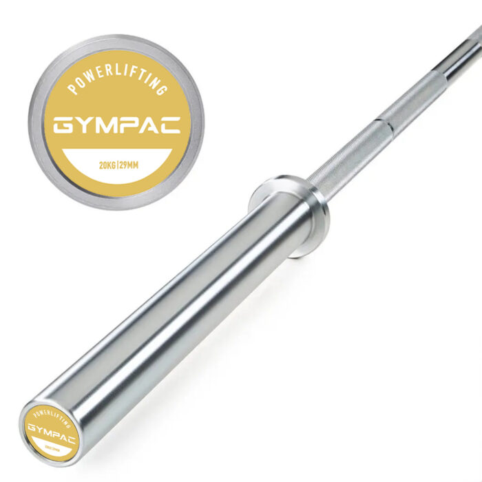 GPHH20 Men's Powerlifting Barbells Hard Chrome Sleeves + Cerakote Shaft,2000LB Max Loading