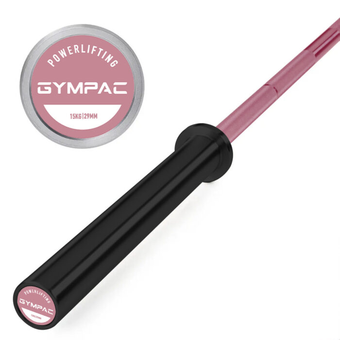 GPQC15 Women's Powerlifting Barbells QPQ Sleeves + Cerakote Shaft,1500LB Max Loading