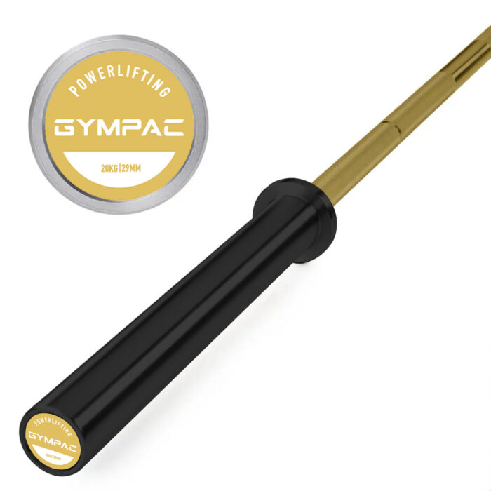 GPQC20 Men's Powerlifting Barbells QPQ Sleeves + Cerakote Shaft,2000LB Max Loading
